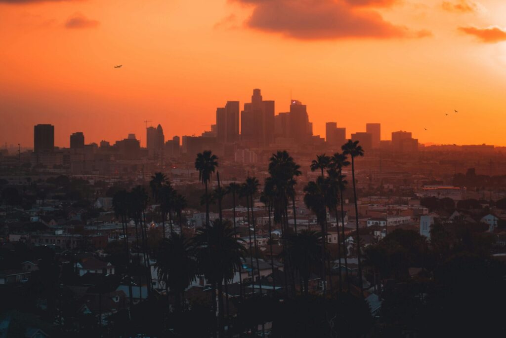 Atardecer en California