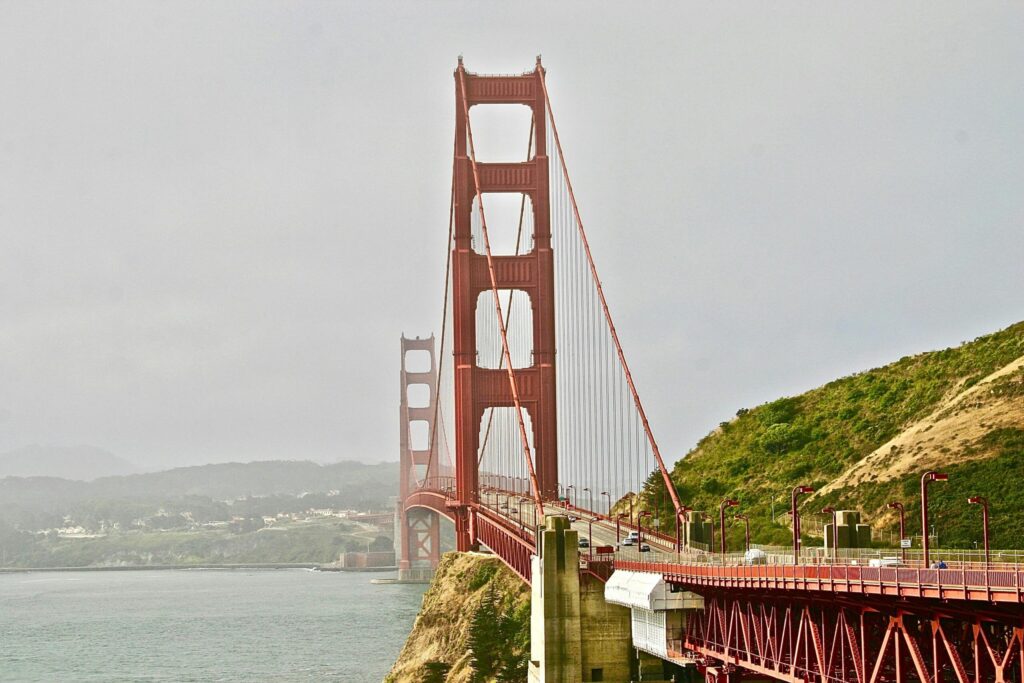 Golden Gate Bridge en San Francisco, California.
